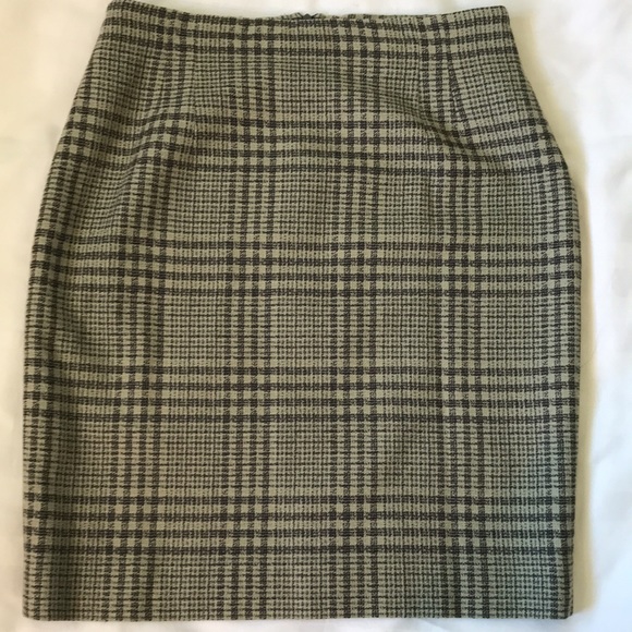 COPY - Vintage JNY sage/black/grey worsted wool collarless jacket straight skir… - Picture 8 of 11